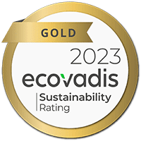 Médaille d'or RSE du label Ecovadis