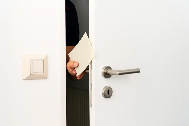 ouvrir une porte avec une radio