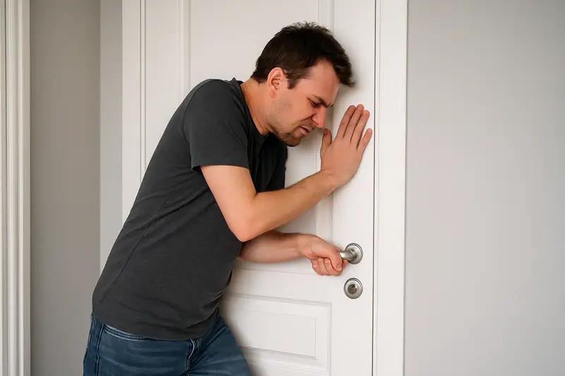 Comment ouvrir une porte de chambre bloquée facilement ?